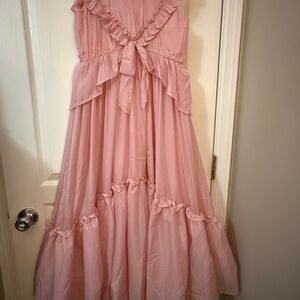 Joyfolie Pink Ruffle Dress for Kids